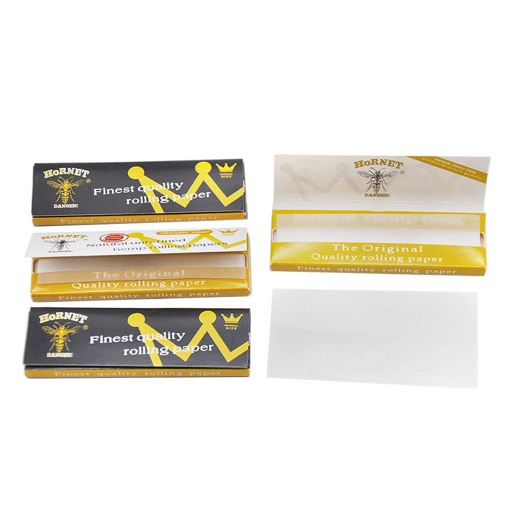 HORNET | Black Single Wide Size Rolling Paper