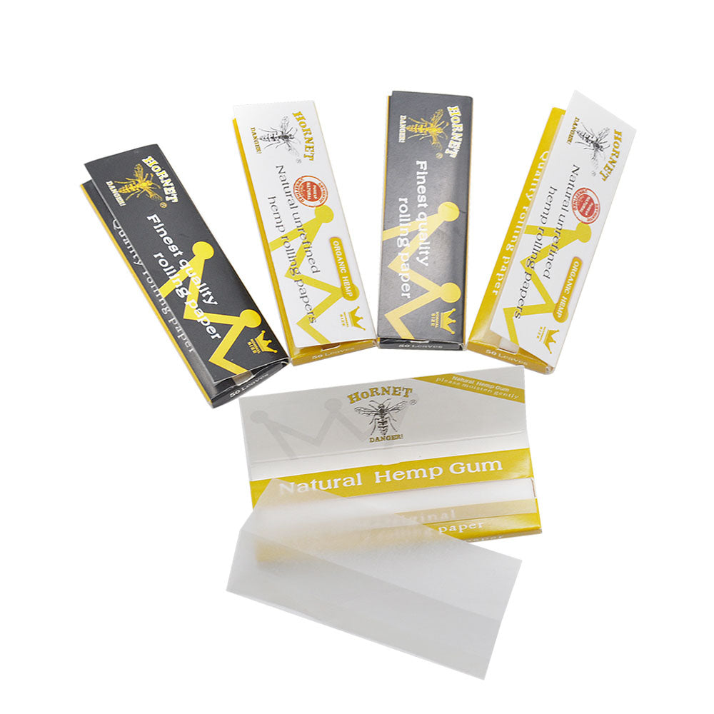 HORNET | Black Single Wide Size Rolling Paper