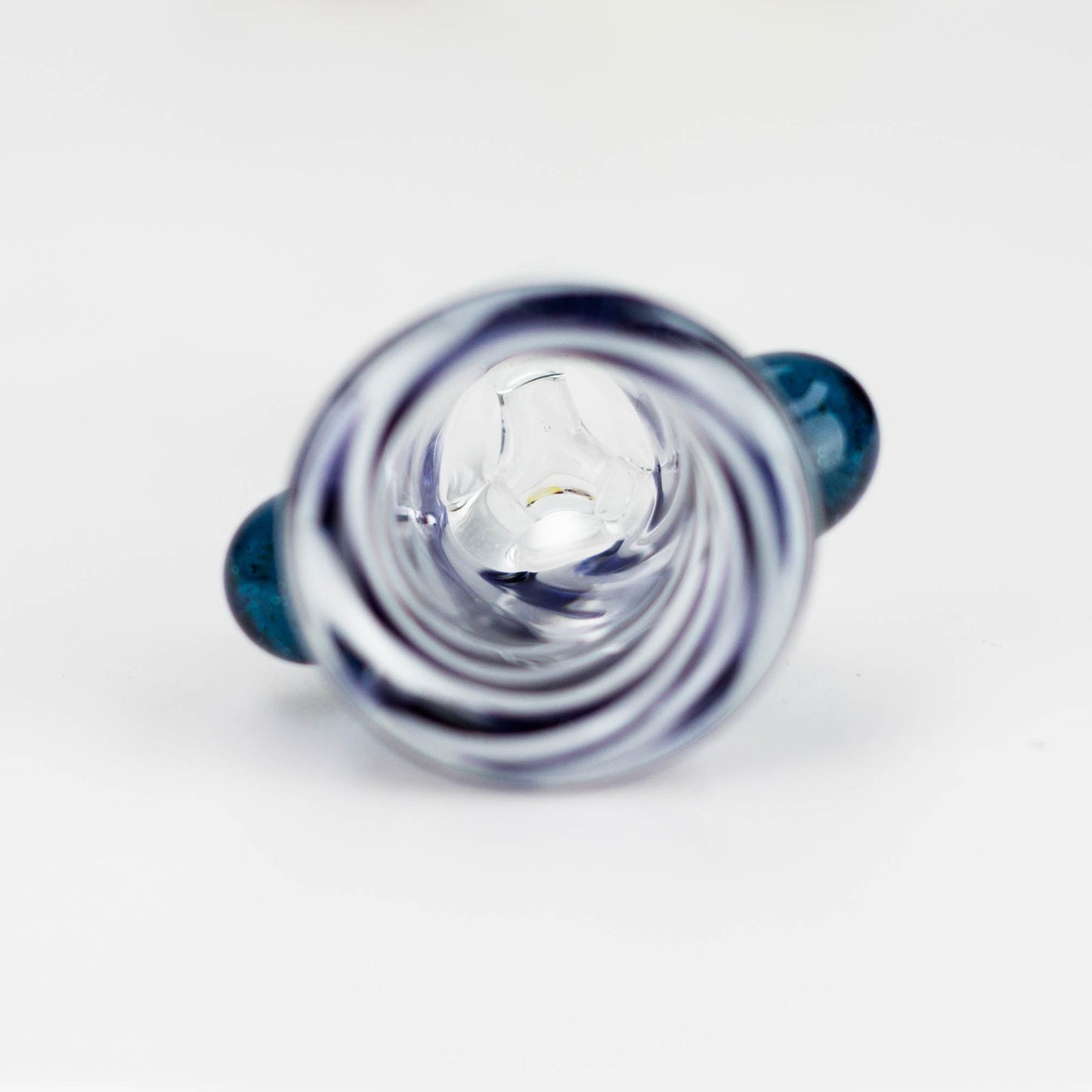 Shine Glassworks | Dichro Vacstack 14mm 3 Hole bowl - made in Canada