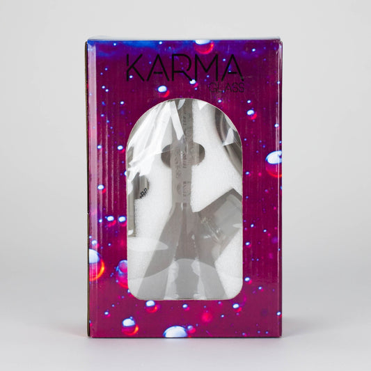 Karma | 7" Sandblasted Beaker Glass Dab Rig_1
