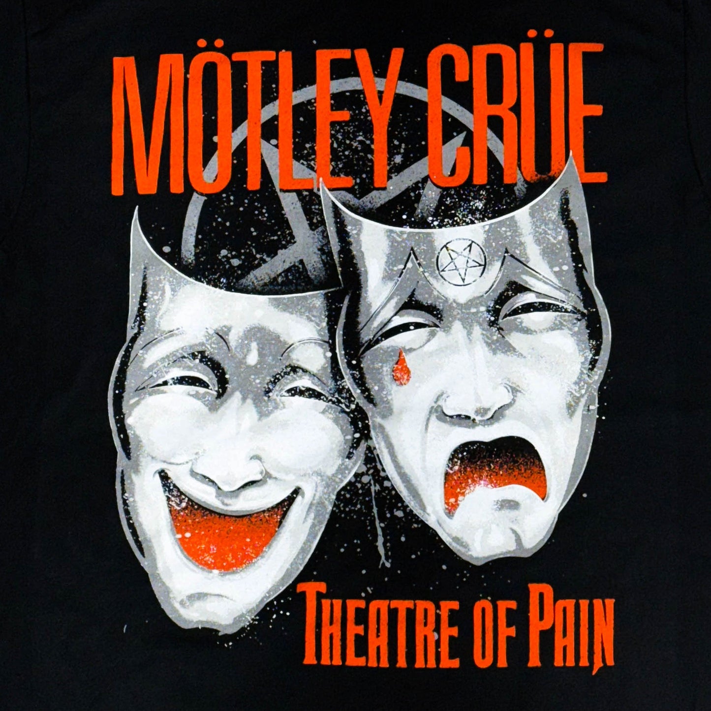 Mötley Crüe | "Theatre Of Pain" Unisex T-Shirt-Black- Officially Licensed