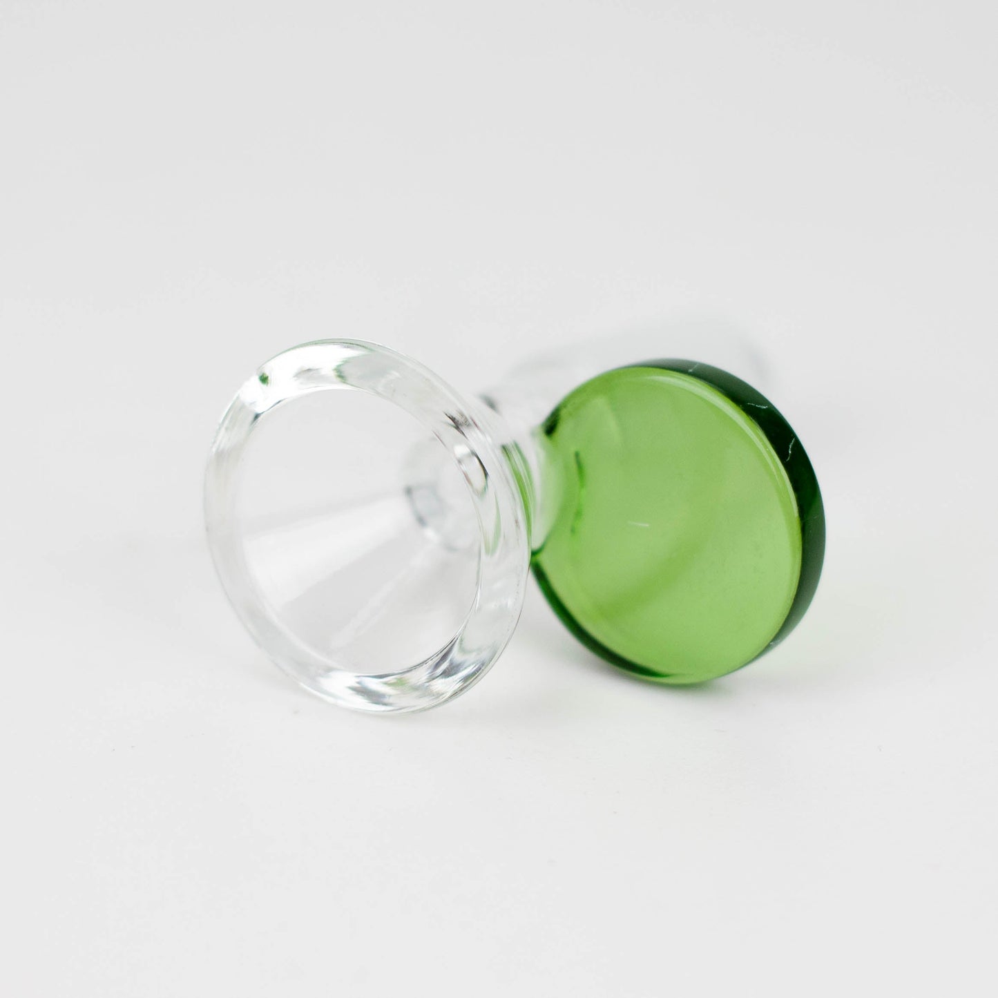 Glass bowl with color round handle for 14 mm Pack of 3_1