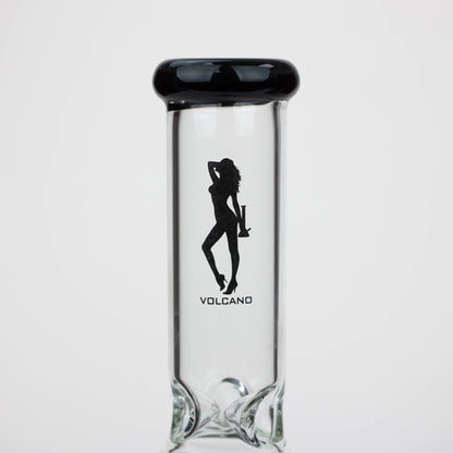 15" Volcano tree arm percolator and honeycomb diffuser glass bong [AK075]