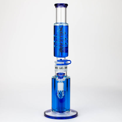 WELLCANN | 15" Glycerine Detachable Glass Bong [502]