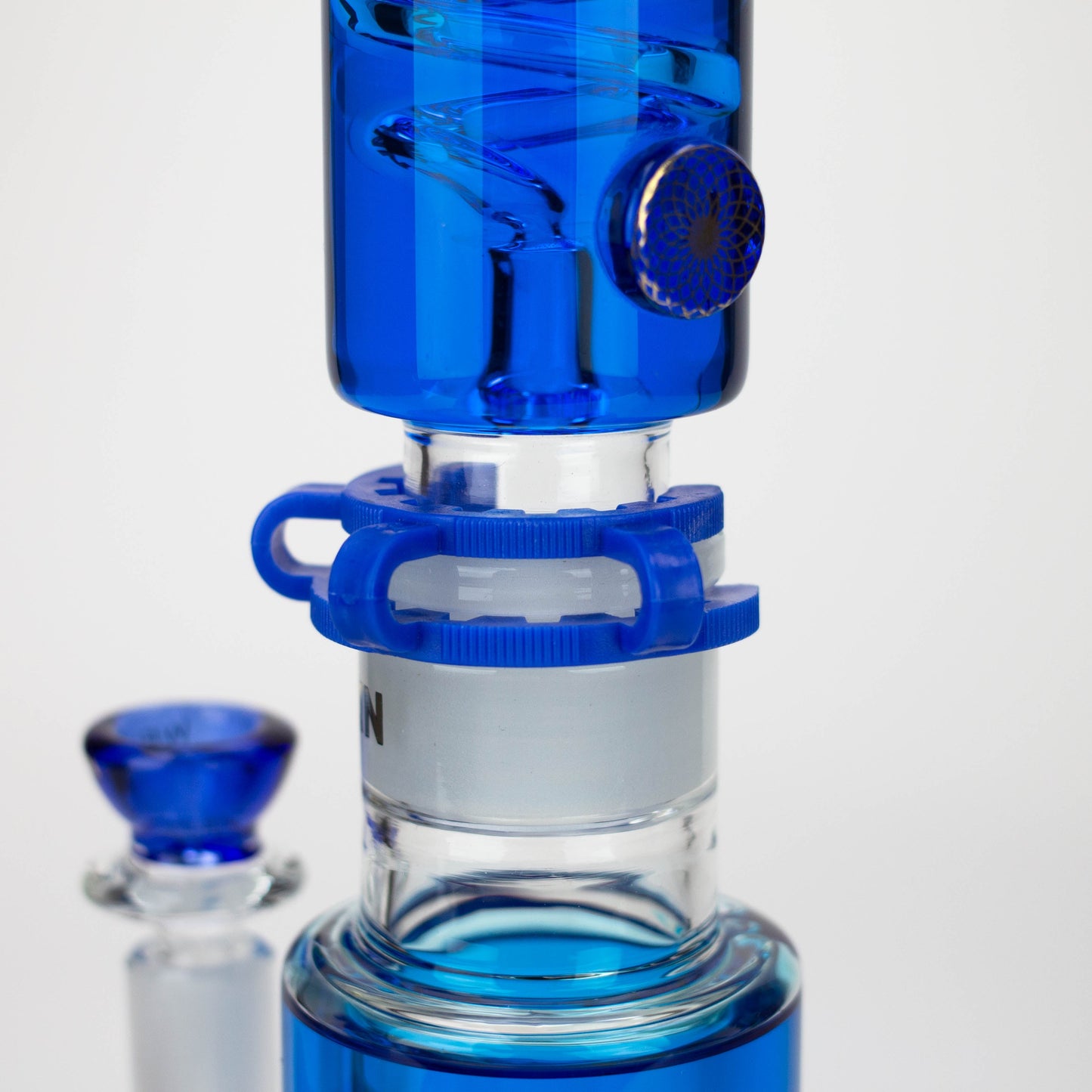 WELLCANN | 15" Glycerine Detachable Glass Bong [502]