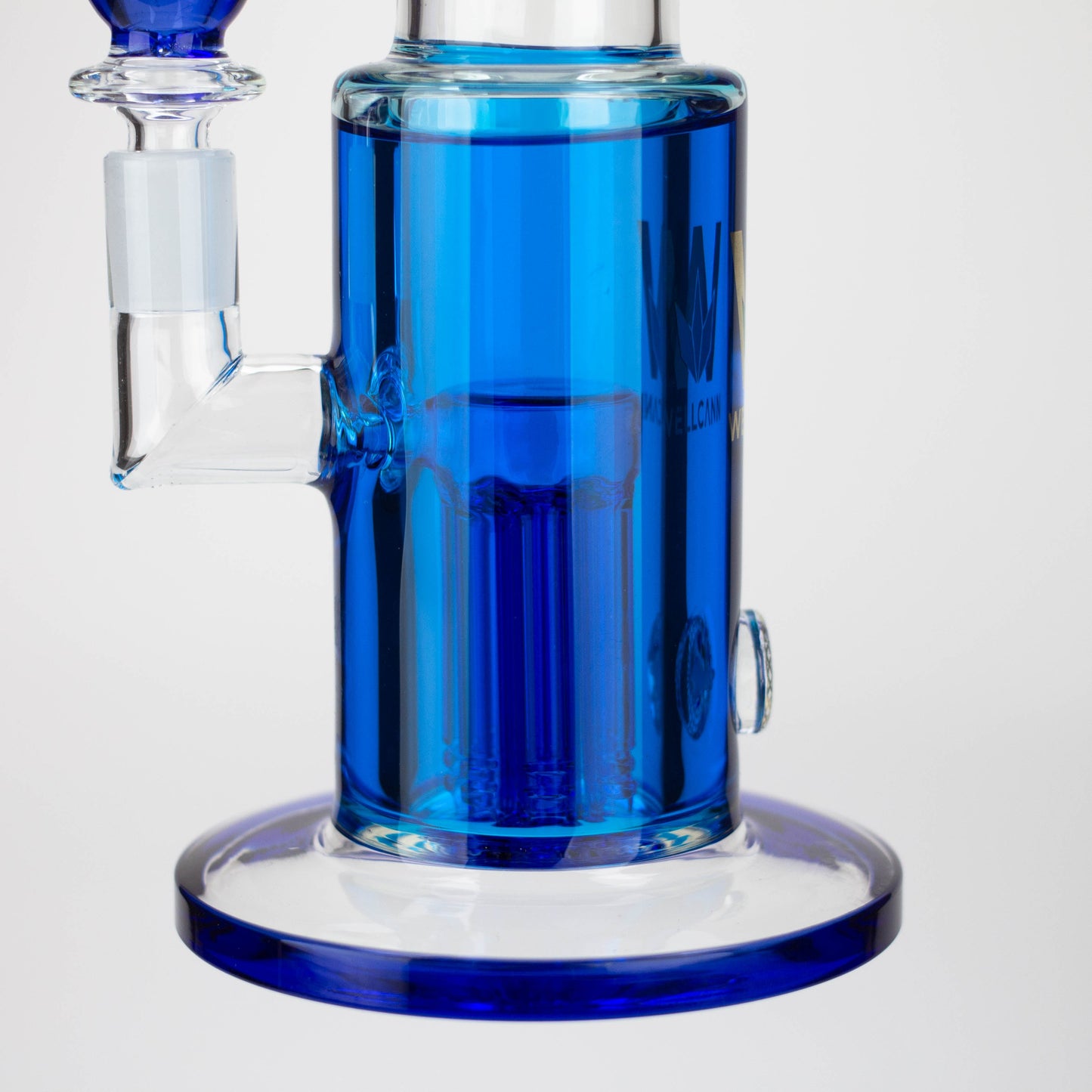 WELLCANN | 15" Glycerine Detachable Glass Bong [502]