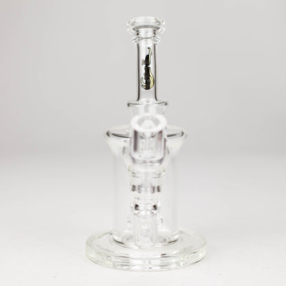 Genie | 6" recycled bubbler with a banger