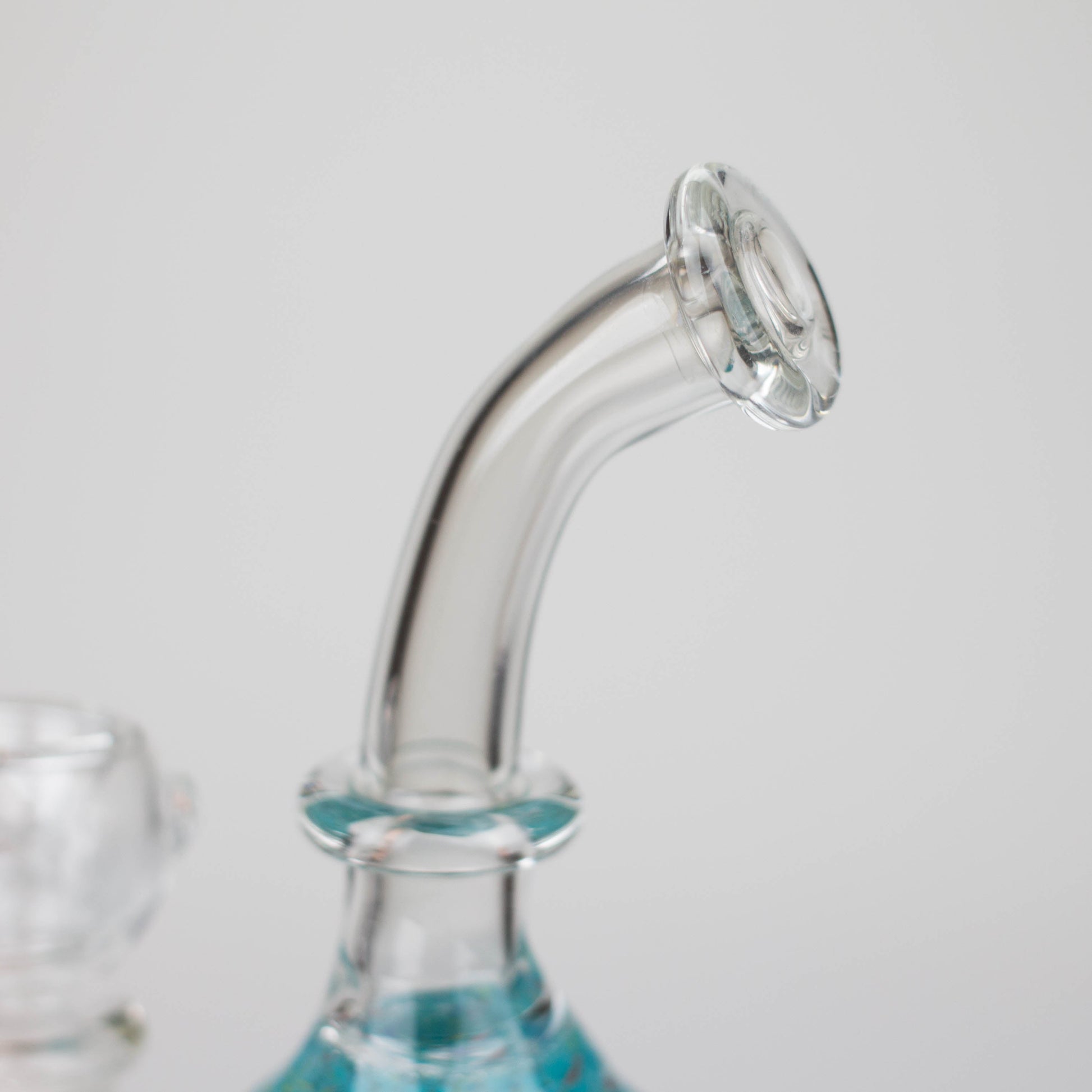 6" Bent neck bong with decoration-Color Assorted_4