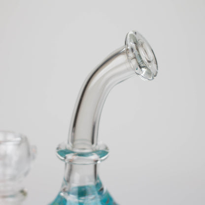 6" Bent neck bong with decoration-Color Assorted_4
