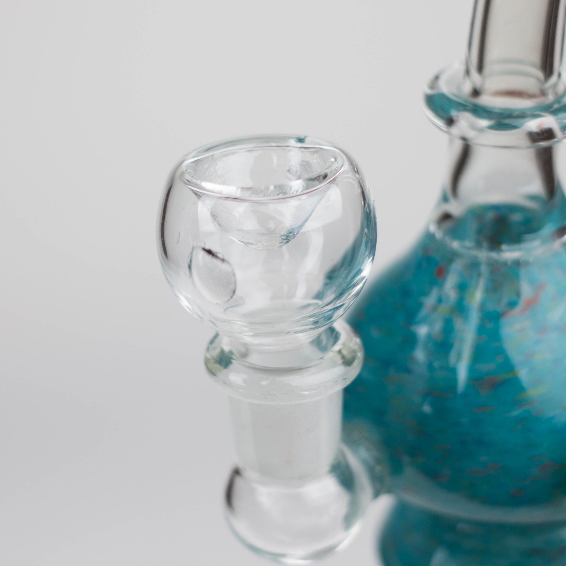 6" Bent neck bong with decoration-Color Assorted_6