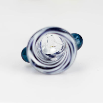 Shine Glassworks | Dichro Vacstack 14mm  3 Hole bowl - made in Canada