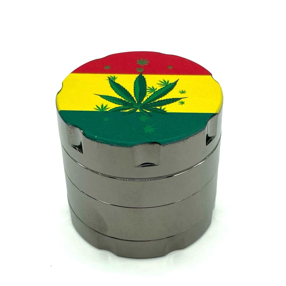 Rasta Leaf Grinder 4parts 40*42mm [GRI152]