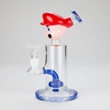 7″ Cartoon Character Glass Bong with water diffuser [C8020]