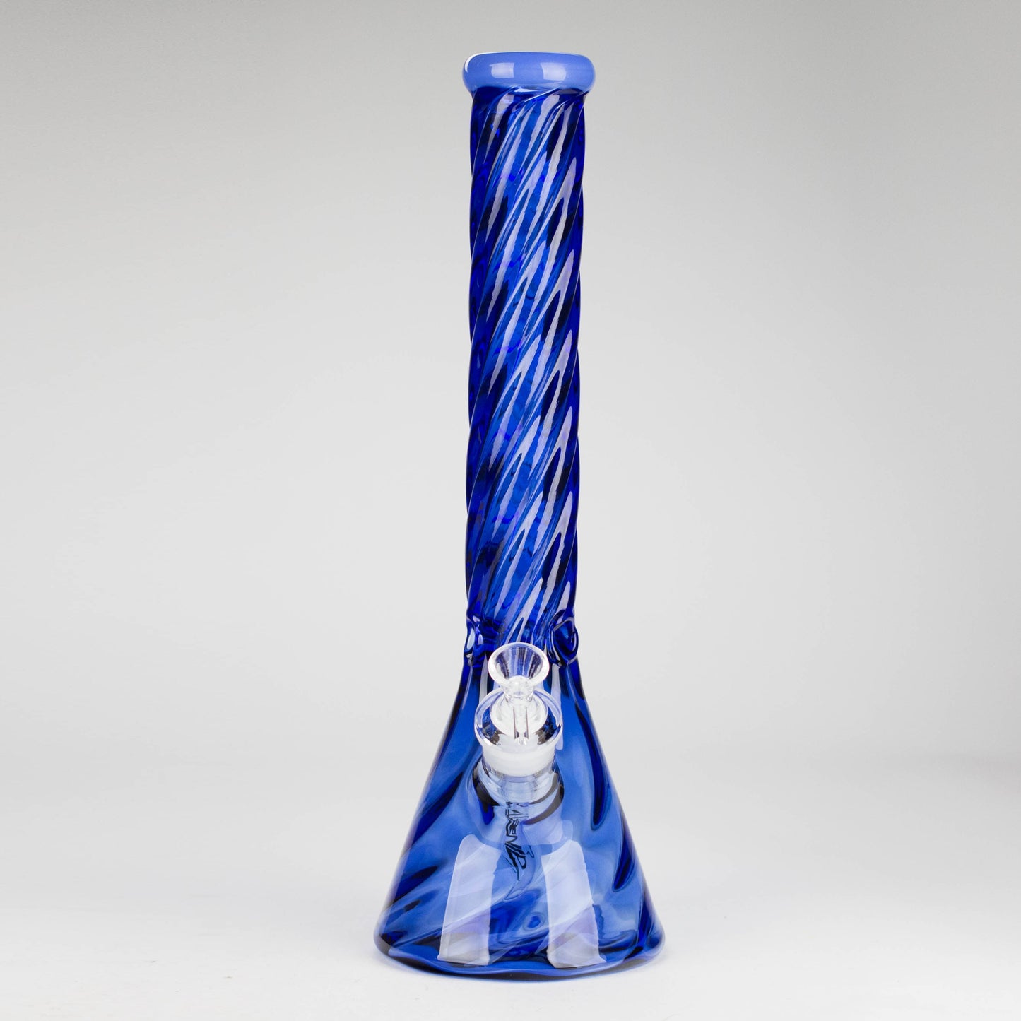 Genie | 16" 9mm Twist Glass Beaker Bong [HH1125]