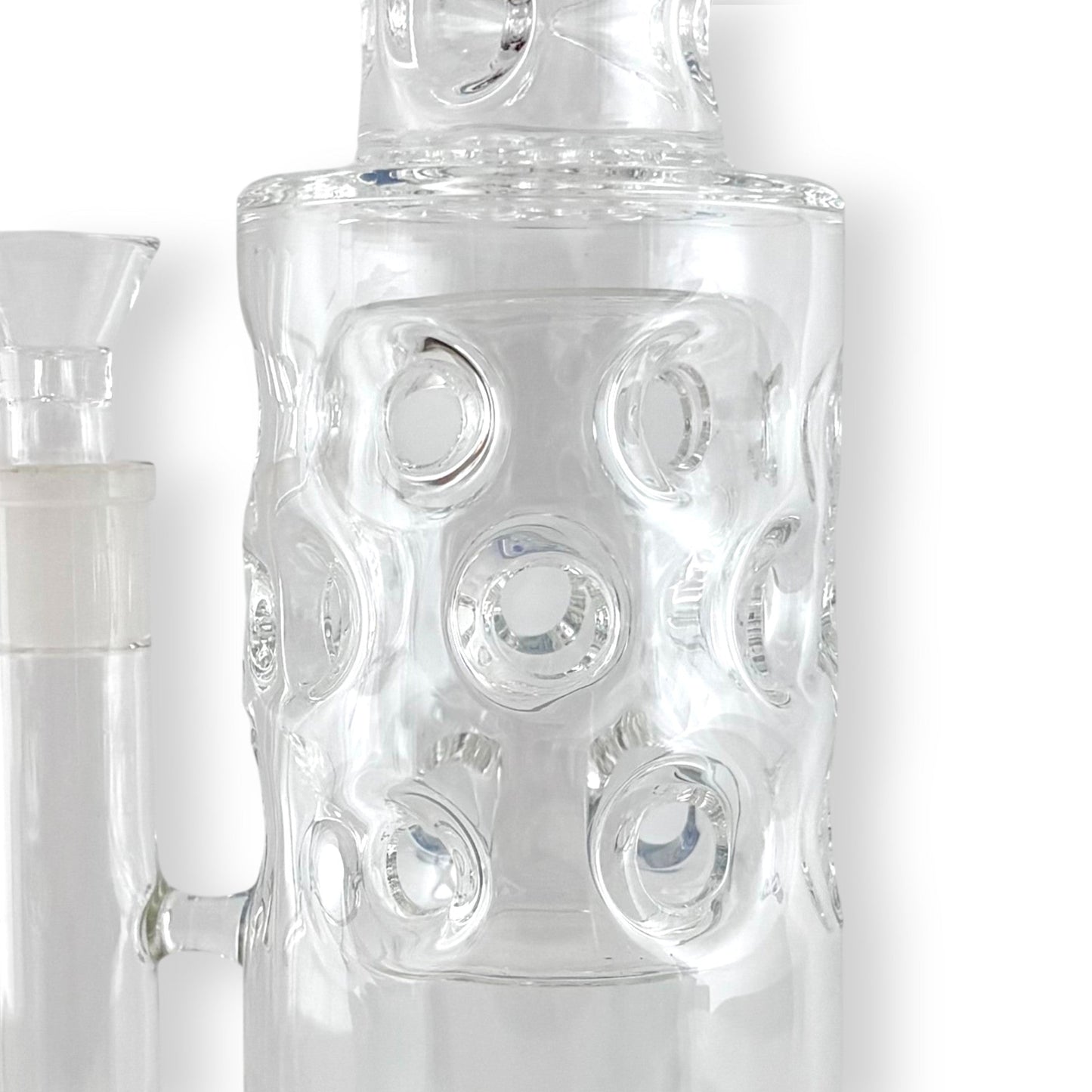 16" Straight Shooter Water Pipe with Screw Percolators