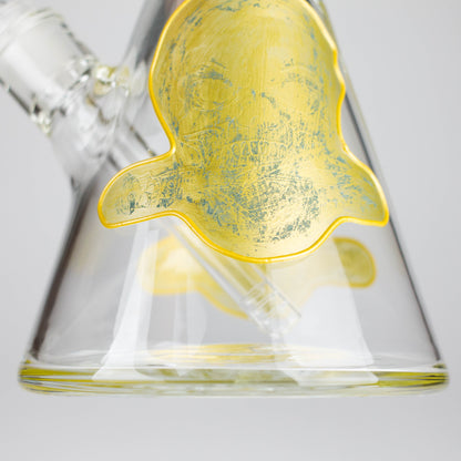 NG | 18" 9mm Metallic Eagle and Skull Beaker [L745]