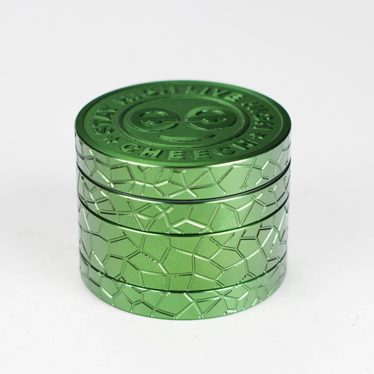 Cheech | 63mm 4-Piece Grinder with Retro Logo [GR-11]