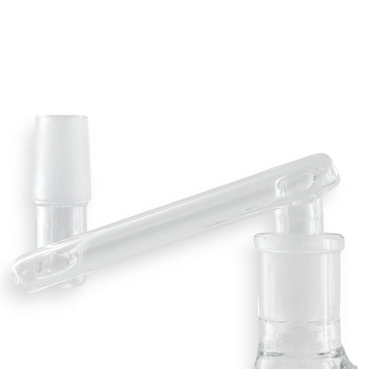 18mm Male to 18mm Male Glass Adapter (Extended Arm)