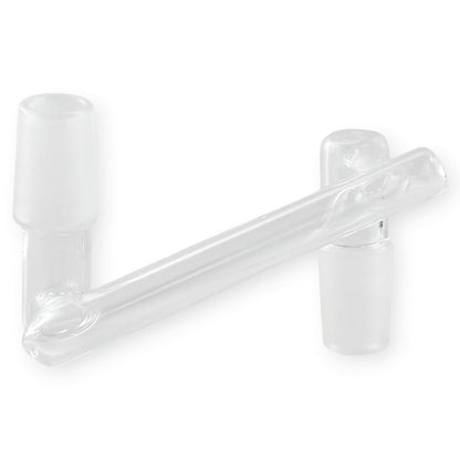 18mm Male to 18mm Male Glass Adapter (Extended Arm)