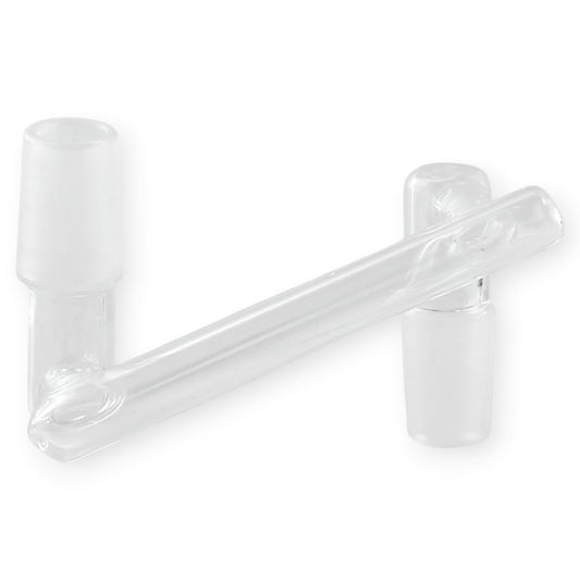 18mm Male to 18mm Male Glass Adapter (Extended Arm)