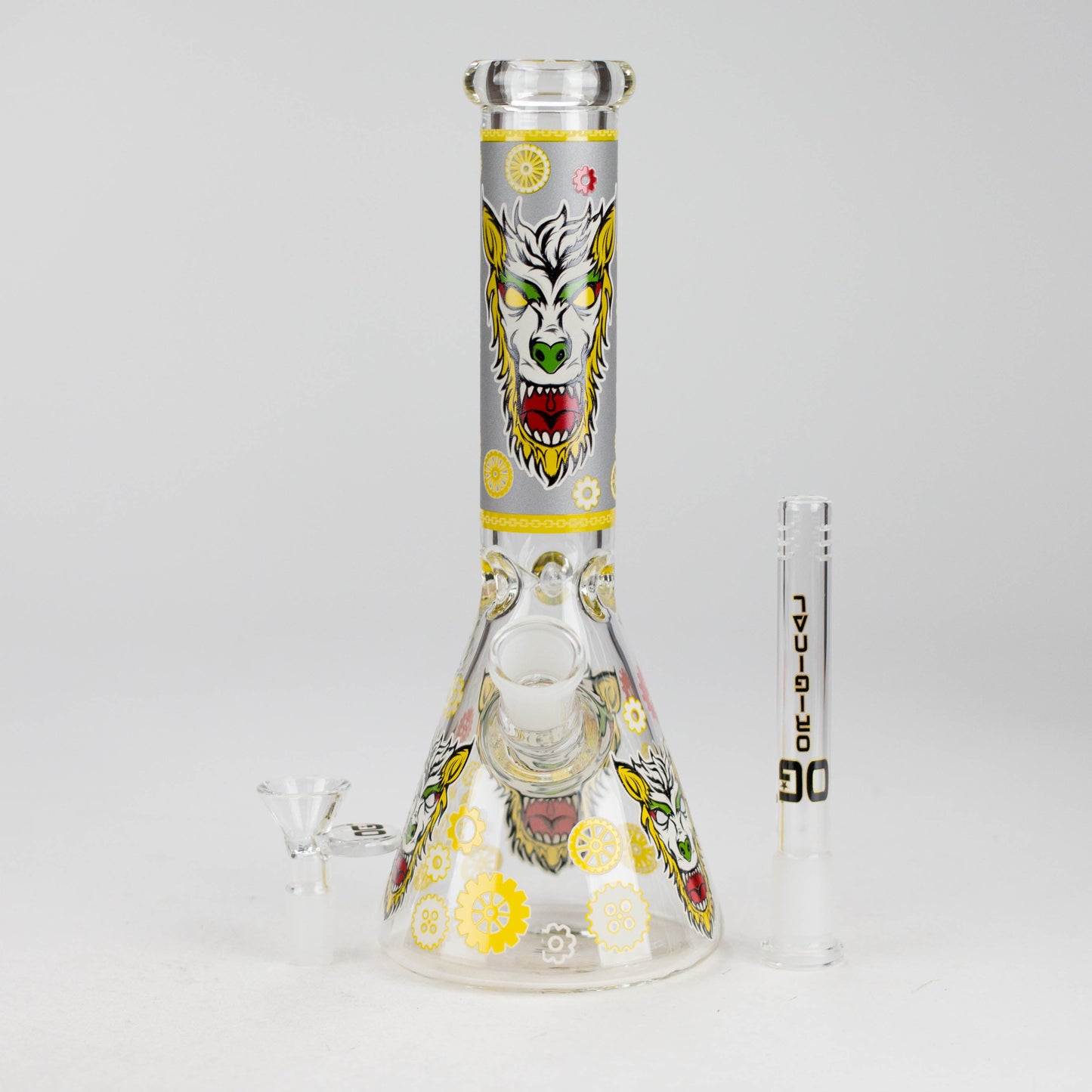 OG Original | 10″ Funky Decal Bongs (OG702) – Assorted