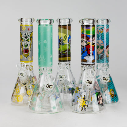 OG Original | 10″ Funky Decal Bongs (OG702) – Assorted