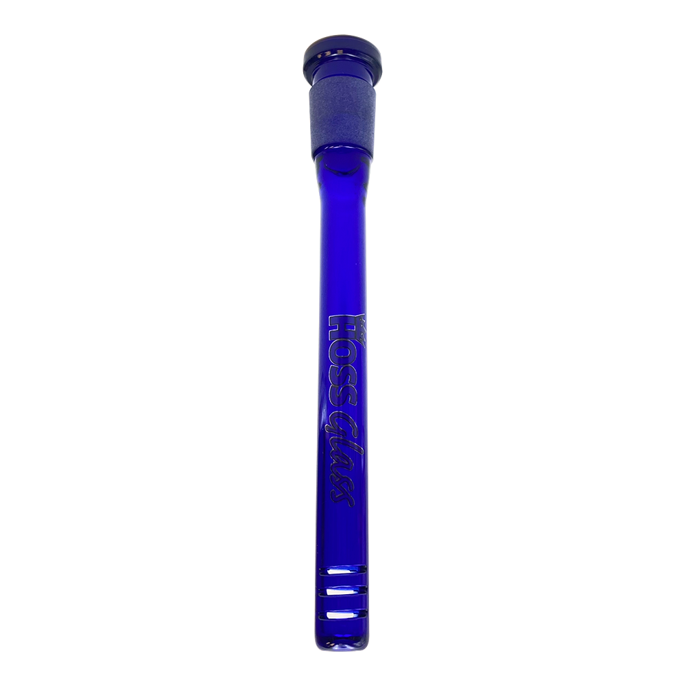 Hoss Glass | 5.5" Full Colour Downstem diffuser with cuts [YX10C]