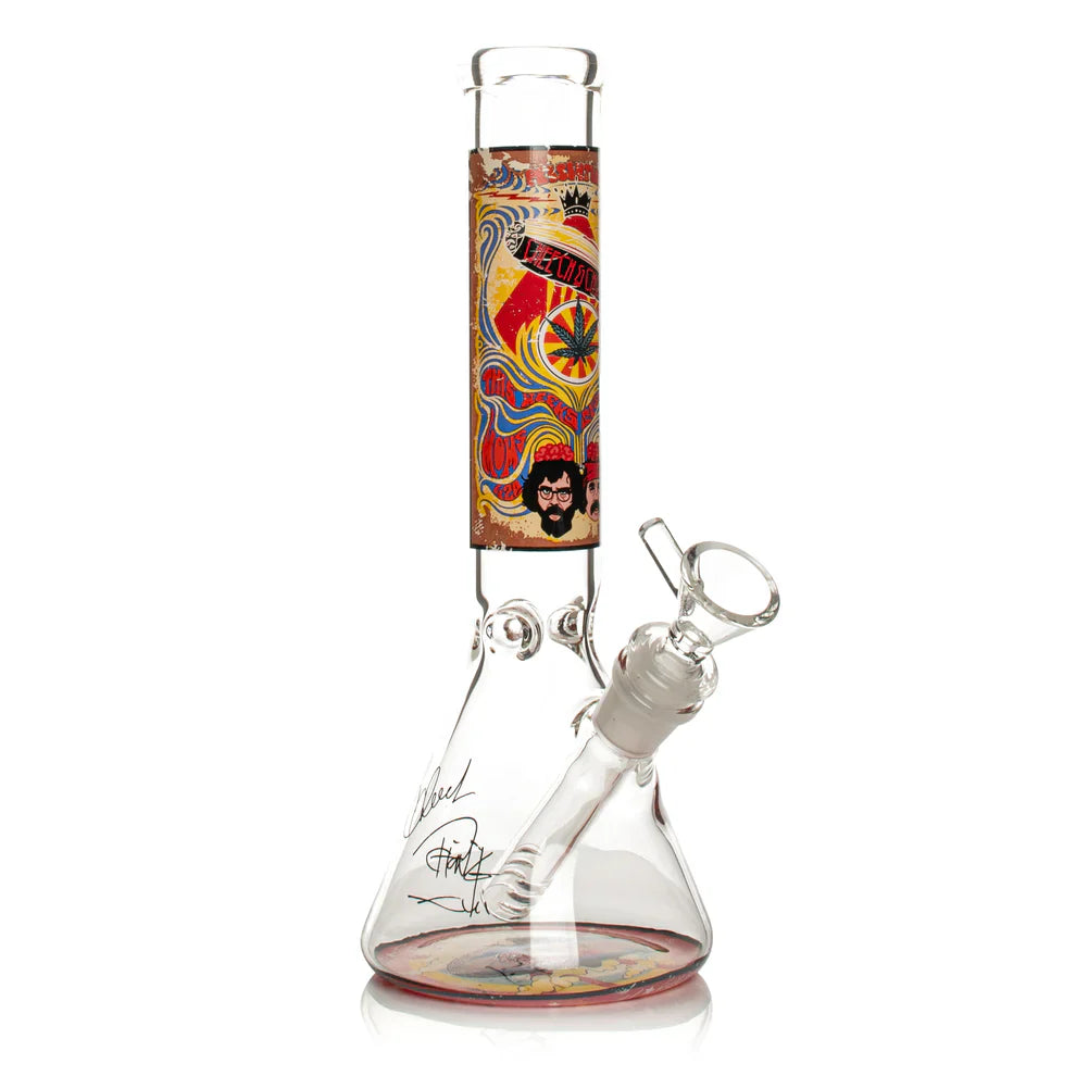 Cheech & Chong® Glass | 10" 420 Mind Meld Water Pipe [CC168]