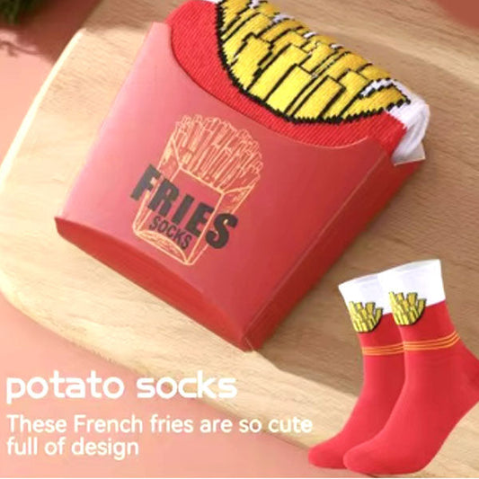 TRIM QUEEN | FRENCH FRIES SOCKS